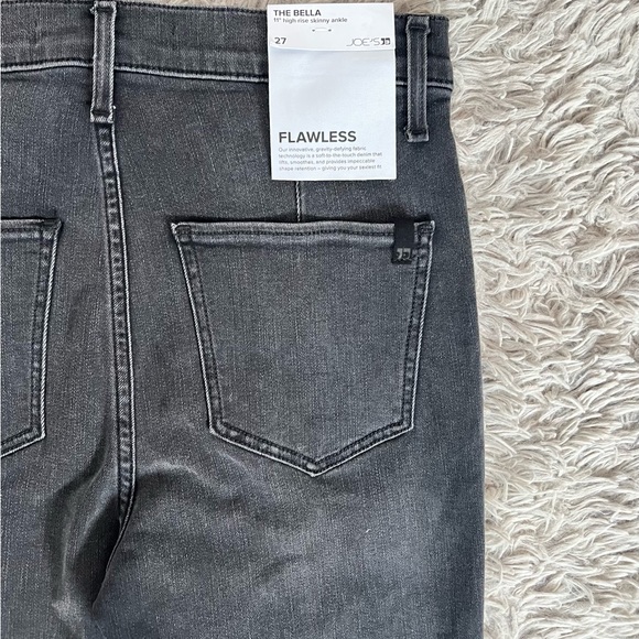 Joe’s Jeans The Bella 11” high rise Skinny ankle split front Gray‎ Size 27 - Picture 13 of 16